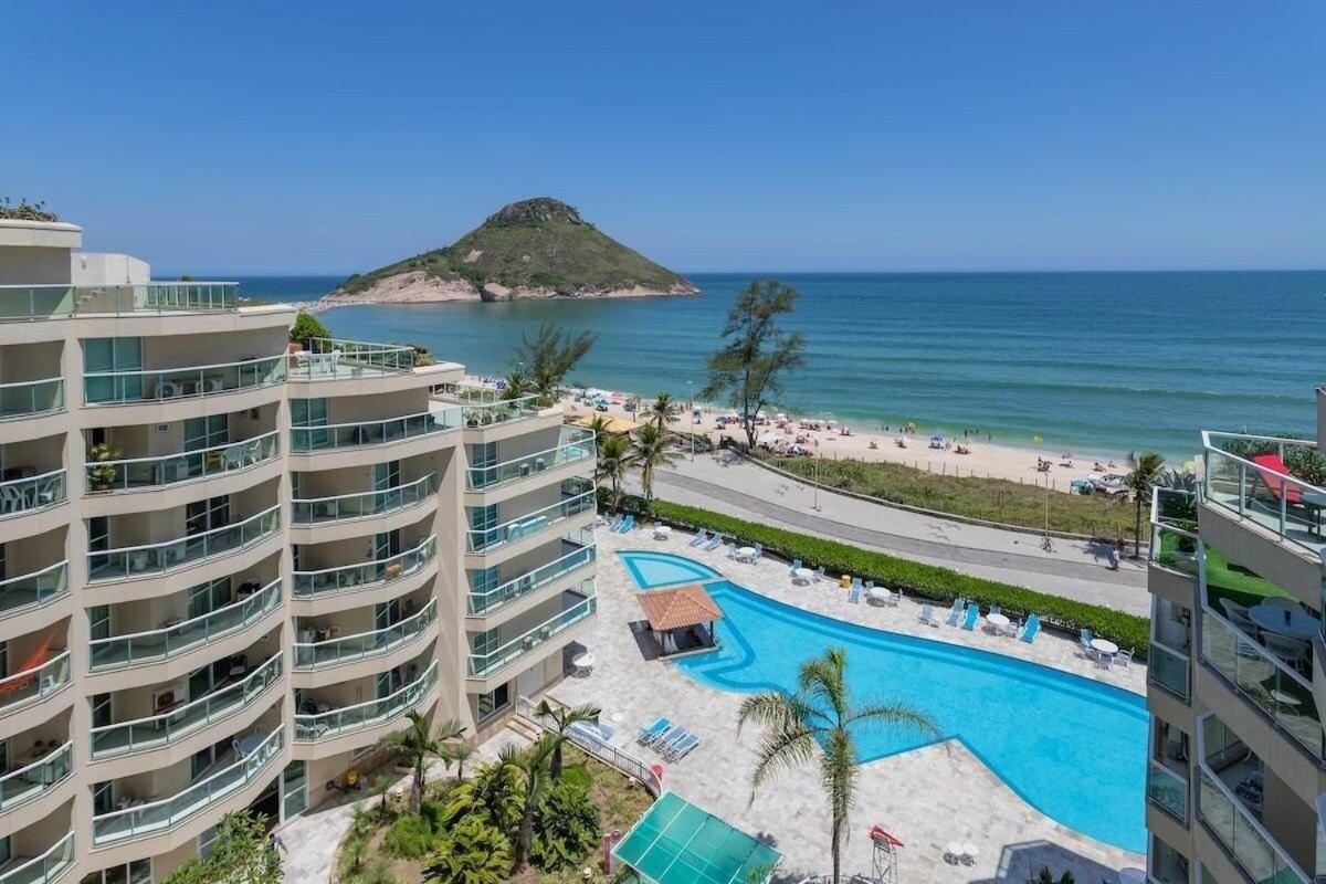 ריו דה ז'ניירו Apart Hotel A Beira Mar Na Praia Do Recreio מראה חיצוני תמונה