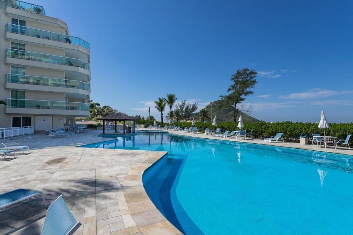 ריו דה ז'ניירו Apart Hotel A Beira Mar Na Praia Do Recreio מראה חיצוני תמונה