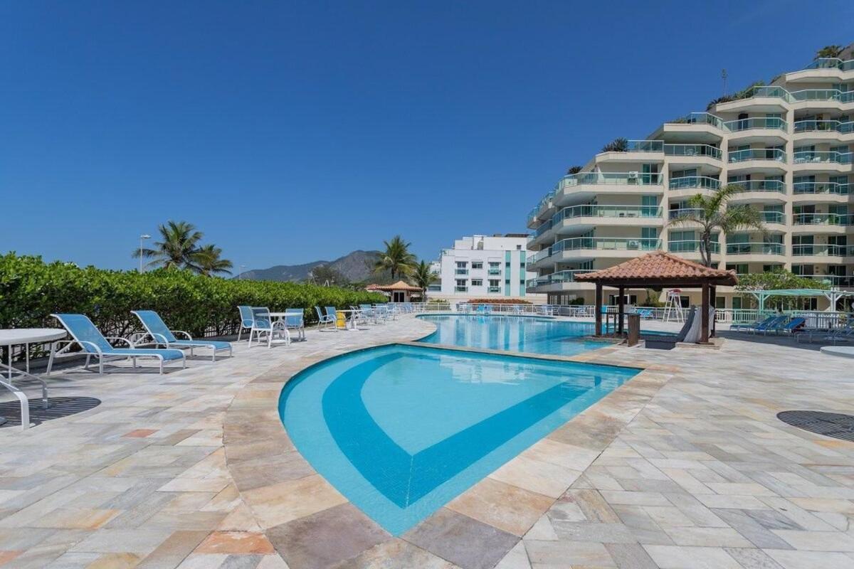 ריו דה ז'ניירו Apart Hotel A Beira Mar Na Praia Do Recreio מראה חיצוני תמונה