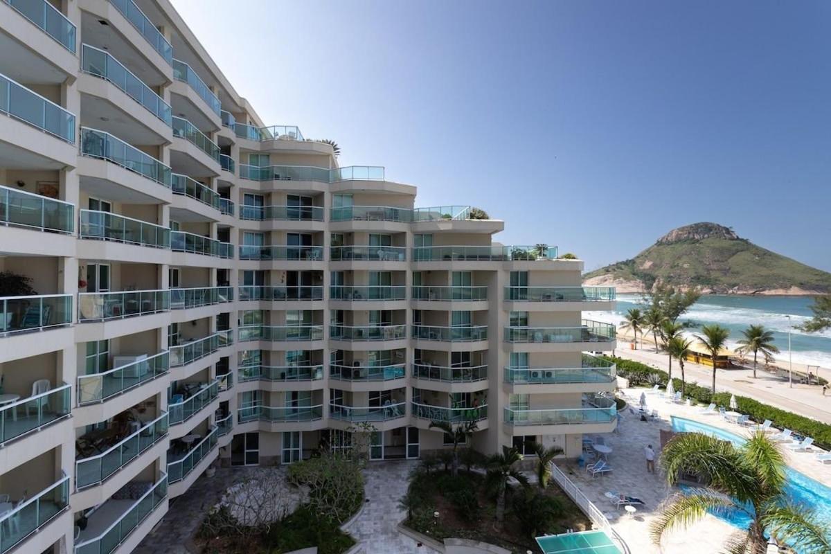 ריו דה ז'ניירו Apart Hotel A Beira Mar Na Praia Do Recreio מראה חיצוני תמונה