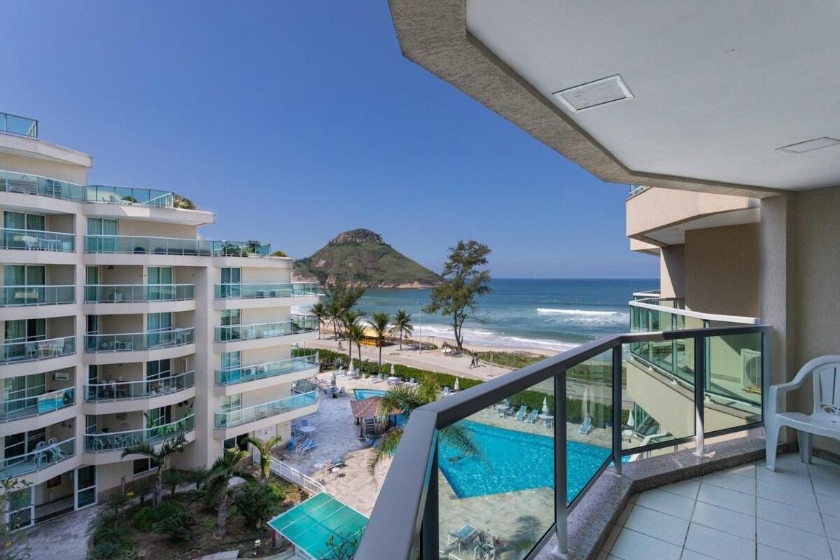 ריו דה ז'ניירו Apart Hotel A Beira Mar Na Praia Do Recreio מראה חיצוני תמונה